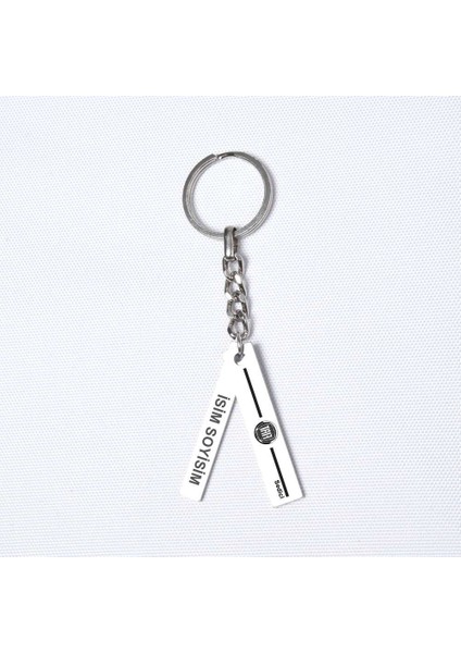 Kişiye Özel Fiat Sedici Plaka Anahtarlık