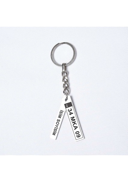 Kişiye Özel Bmw 730 I Long Plaka Anahtarlık fiyatları