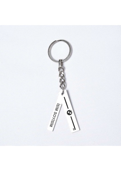 Kişiye Özel Bmw X2 Plaka Anahtarlık