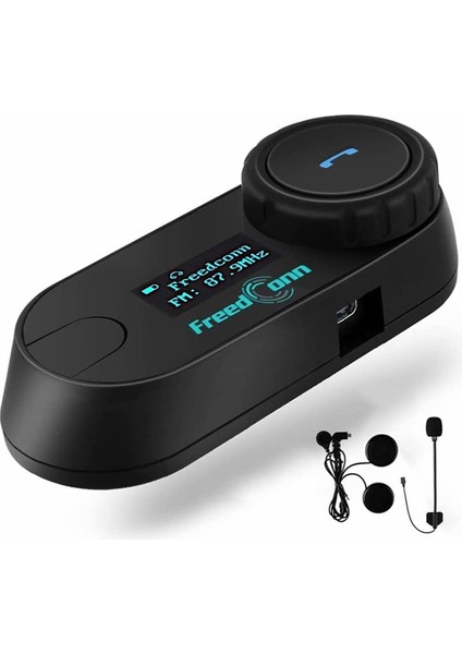 Freedconn Bluetooth Motosiklet Kask Kulaklığı Bt Motosiklet Intercom