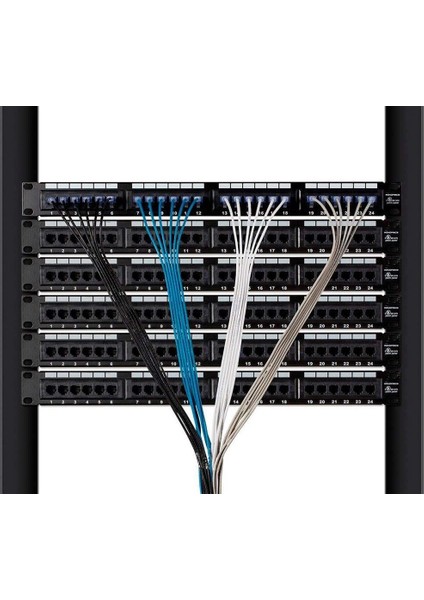 Slimrun CAT6A Ethernet Kablosu - Snagless RJ45, Utp, Saf Çıplak Bakır Tel, 10 G, 30AWG, 5ft, Beyaz, 10'lu Paket