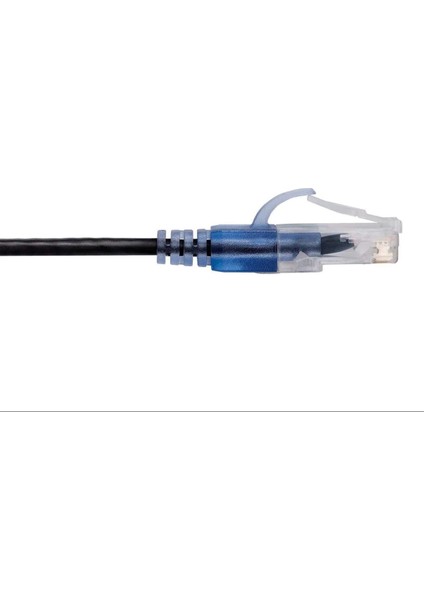 Slimrun CAT6A Ethernet Kablosu - Snagless RJ45, Utp, Saf Çıplak Bakır Tel, 10 G, 30AWG, 3ft, Beyaz, 10'lu Paket