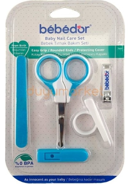 Tırnak Bakım Seti - Mavi