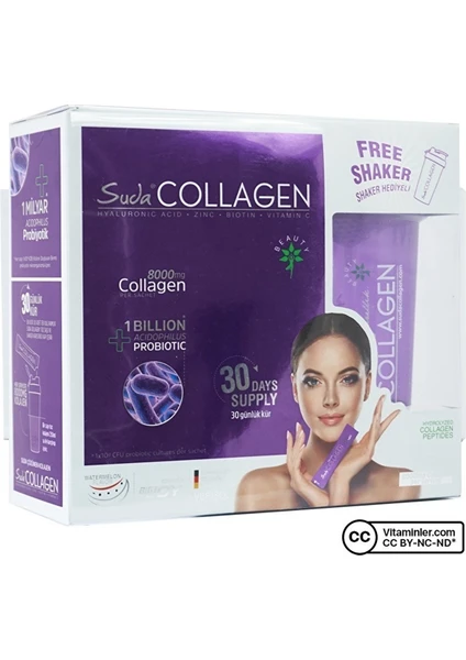 Suda Collagen + Probiotic 30 Saşe X 10 Gr