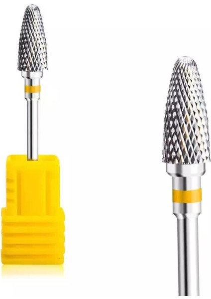 Çelik Freze Törpü Ucu Sarı Çin