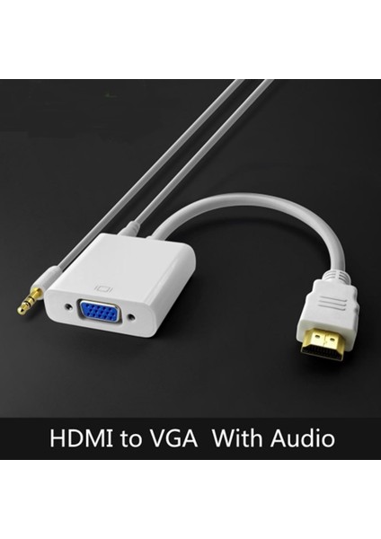 NT-133 Hdmı To VGA + Audıo Kablo