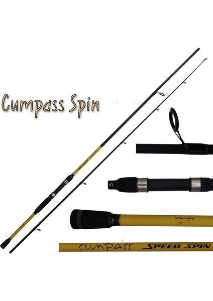 Cumpass 270CM Spin Kamış 10 - 30 gr