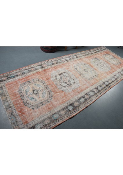 Türk Halısı, Eskitme Halı, Halı, 129X343 cm Kırmızı Halı, Anadolusı Koridor Halı, 9243 fiyatları