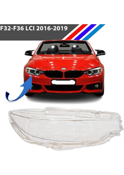 Bmw F32-F36 Lcı Ön Sağ Far Camı 2016-2019 fiyatları