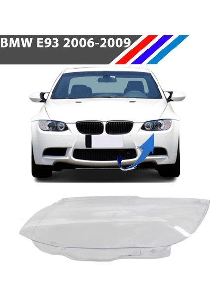 Bmw E93 Ön Sol Far Camı 2006 - 2009 63117182507 fiyatları