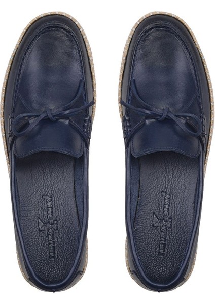 Lacivert Günlük Loafer Erkek Ayakkabı -12648- modelleri