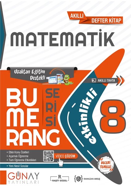 8.Sınıf Bumerang Etkinlikli Matematik