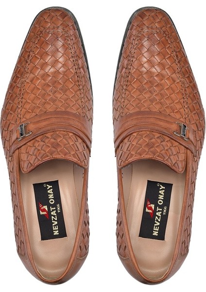 Taba Örgü Kösele Erkek Ayakkabı -10560- modelleri