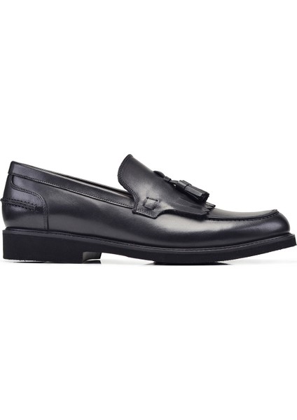Siyah Günlük Loafer Erkek Ayakkabı -12332-