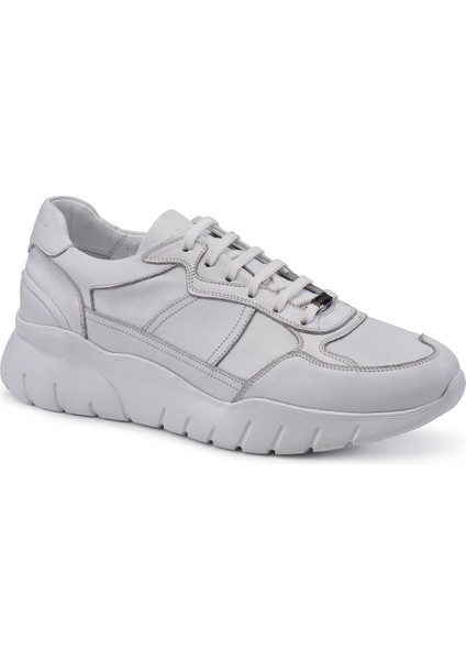 Beyaz Sneaker Erkek Ayakkabı -03221-