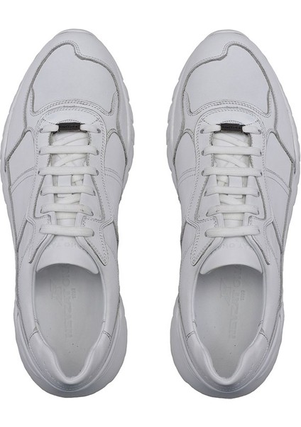 Beyaz Sneaker Erkek Ayakkabı -03221-