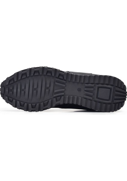 Siyah Sneaker Erkek Ayakkabı -11980-