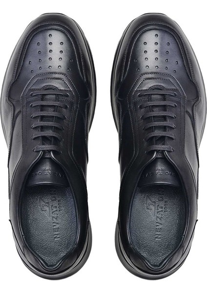 Siyah Sneaker Erkek Ayakkabı -12015-