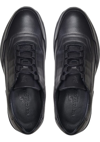 Siyah Sneaker Erkek Ayakkabı -11884- modelleri