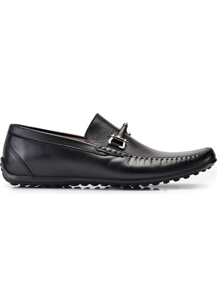 Siyah Günlük Loafer Erkek Ayakkabı -10922-