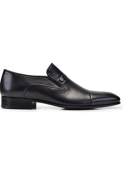 Siyah Klasik Loafer Erkek Ayakkabı -10944-