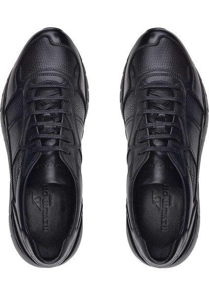 Siyah Str Baskı Sneaker Ayakkabı -11008- modelleri