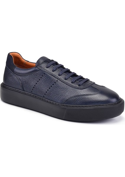 Lacivert Bağcıklı Sneaker Erkek Ayakkabı -12433- fiyatları