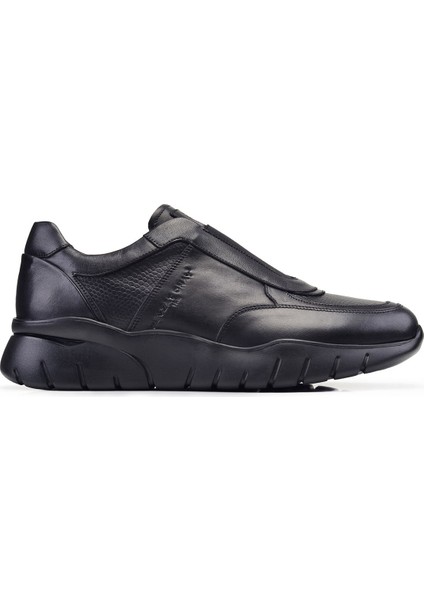 Siyah Sneaker Erkek Ayakkabı -12553-