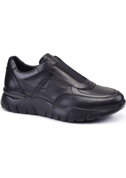 Siyah Sneaker Erkek Ayakkabı -12553-