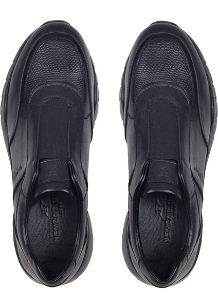 Siyah Sneaker Erkek Ayakkabı -12553-