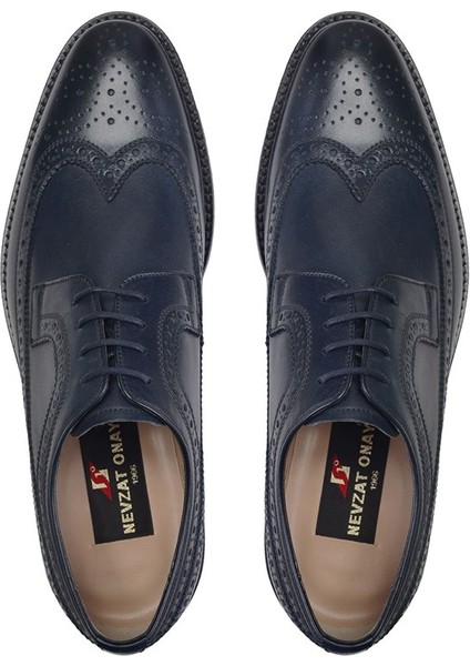 Lacivert Günlük Bağcıklı Erkek Ayakkabı -8470- modelleri