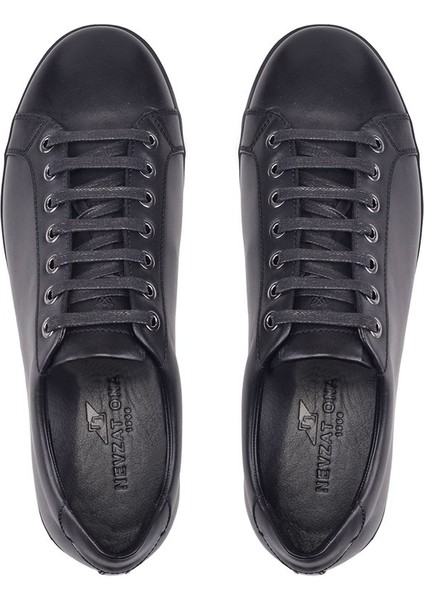Siyah Sneaker Erkek Ayakkabı -12329- modelleri