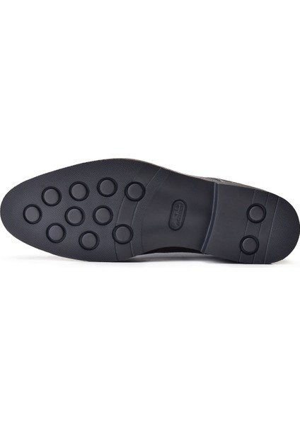 Deri Siyah Günlük Bağcıklı Erkek Ayakkabı -11923- fırsatları