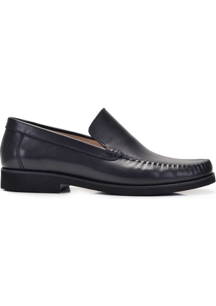 Siyah Günlük Loafer Erkek Ayakkabı- 11512-