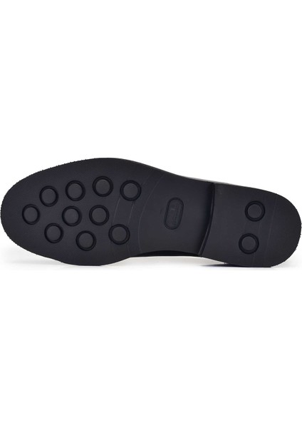 Siyah Günlük Loafer Erkek Ayakkabı- 11512-