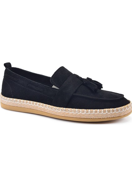 Siyah Günlük Loafer Erkek Ayakkabı -12644-