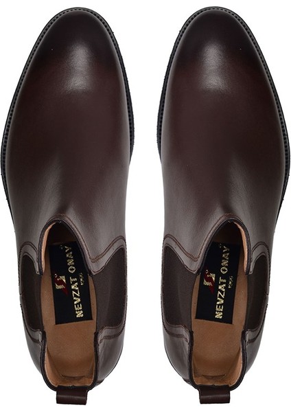 Kahverengi Klasik Chelsea Erkek Bot -11411- modelleri