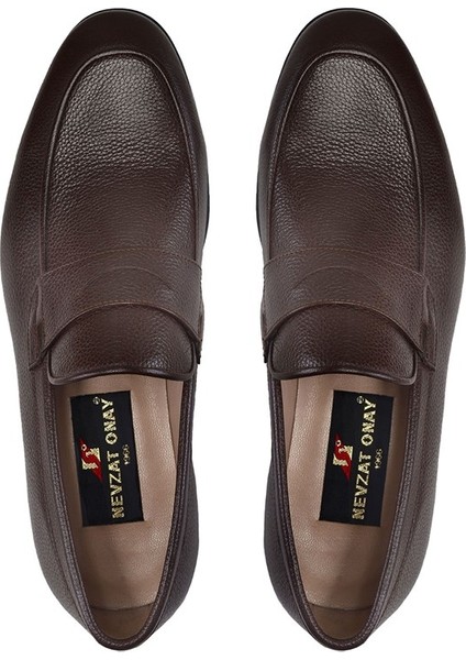 Kahverengi Günlük Loafer Erkek Ayakkabı -12157- modelleri