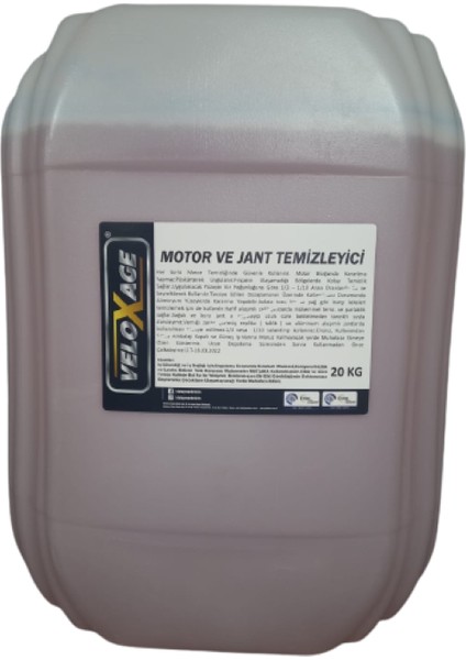 Oto Motor ve Jant Temizleyici 20KG