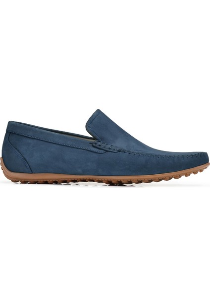 Mavi Günlük Loafer Erkek Ayakkabı -12151-