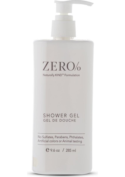 Zero/o Duş Jeli 285 ml 9,6 Fl Oz