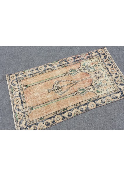 Eskitme Halı, Türk Halısı, Halı, 70X124 cm Bej Halı, Bohemsı Küçük Halı, Giriş Halı, 11377 fiyatları