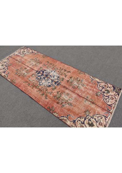 Türk Halısı, Eskitme Halı, Halı, 90X228 cm Kırmızı Halı, Ofice Mutfak Halı, El Yapımı Merdiven Halı, fırsatları