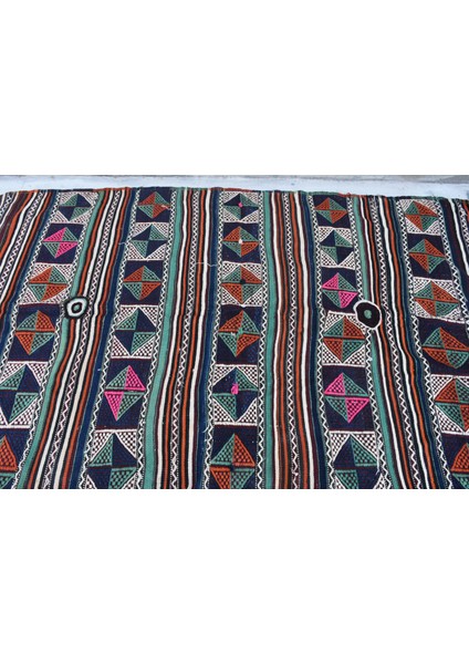 Eskitme Kilim, Türk Kilim, Small Kilim, 1x1 cm Turuncu Kilim, El Dokuma Kilim, Duvar Asma Kilim, 18