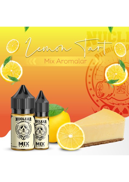 Mix Aroma Lemon Tart Limon Turta Gıda Aroması 10 ml modelleri