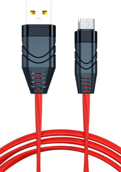 Smart Pro 7 Şarj Kablosu Micro USB 2.0A 1.1 m - SYR-C99-K