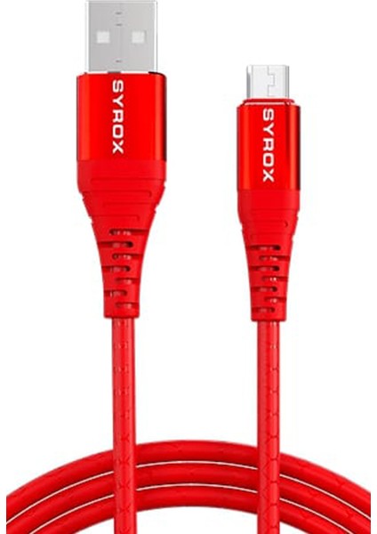 Realme C15 Şarj Kablosu Micro USB 2.0A 1 m - SYR-C89-K