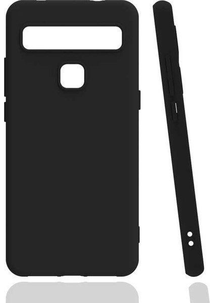 Tcl 10L Matte Serisi Silikon Tpu Kılıf - Siyah