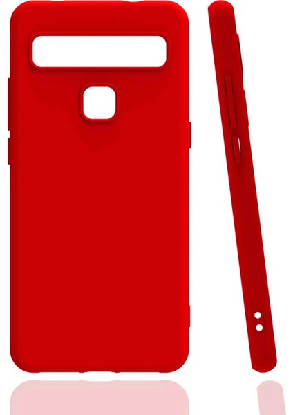 Tcl 10L Matte Serisi Silikon Tpu Kılıf - Kırmızı