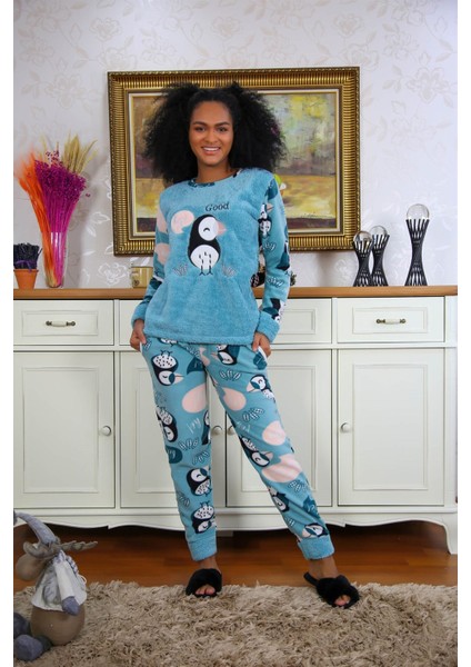 Welsoft Polar Kadın Pijama Takımı 8501